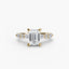 Engagement Ring with Side Sones