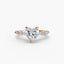 Engagement Ring with Side Sones