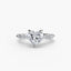Engagement Ring with Side Sones