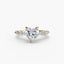 Engagement Ring with Side Sones