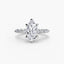 Engagement Ring with Side Sones
