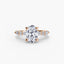 Engagement Ring with Side Sones