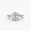 Engagement Ring with Side Sones