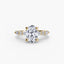 Engagement Ring with Side Sones