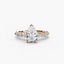 Engagement Ring with Side Sones