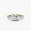 Engagement Ring with Side Sones
