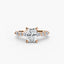 Engagement Ring with Side Sones