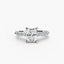 Engagement Ring with Side Sones