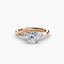 The Celestial Cluster Solitaire Ring with Side Stone 2