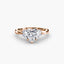 The Celestial Cluster Solitaire Ring with Side Stone 2