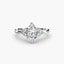 The Celestial Cluster Solitaire Ring with Side Stone 2