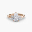 The Celestial Cluster Solitaire Ring with Side Stone 2