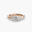 The Celestial Cluster Solitaire Ring with Side Stone 2