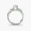 The Celestial Cluster Solitaire Ring with Side Stone 2