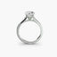 Diamond ring on a white background