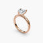 The Kaelis heart diamond engagement ring displaying romantic heart shape and classic solitaire styling