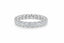 The Aurevine Lab Grown Diamond Eternity Band  White Gold