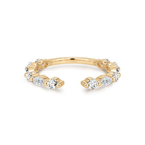 Lab Grown Diamond Open Ring | The Valoria