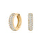 Lab Grown Diamond Huggie Earrings | The Auricelle