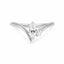 Marquise  lab diamond engagement ring white gold