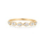Marquise Lab-Grown Diamond Wedding Band | The Aurivane
