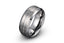 Manolis Men's Tungsten Ring with Center Groove Detail