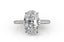 oval diamond engagement ring hidden halo