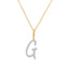 Diamond Initial Necklace | The Monograma