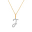 Diamond Initial Necklace | The Monograma