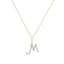 Diamond Initial Necklace | The Monograma