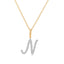 Diamond Initial Necklace | The Monograma