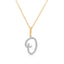 Diamond Initial Necklace | The Monograma