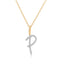 Diamond Initial Necklace | The Monograma