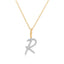Diamond Initial Necklace | The Monograma