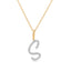 Diamond Initial Necklace | The Monograma