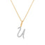 Diamond Initial Necklace | The Monograma
