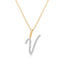 Diamond Initial Necklace | The Monograma