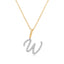 Diamond Initial Necklace | The Monograma