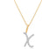 Diamond Initial Necklace | The Monograma