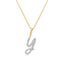 Diamond Initial Necklace | The Monograma