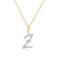 Diamond Initial Necklace | The Monograma