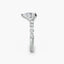 The Verity - Pear Shaped Diamond Engagement Ring with Marquise & Round Side Stones