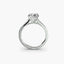 The Citadel – Princess Cut Engagement Ring with Graduated Pavé Band