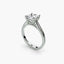 Solitaire Diamond ring on a white background