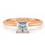 Hermione Princess Cut Diamond Solitaire Engagement Ring