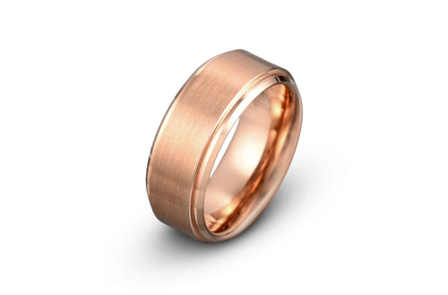 Ilias Tungsten Ring with a Brushed Finish