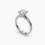 The Solvane classic engagement ring displaying round brilliant cut diamond and timeless white gold solitaire design