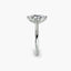 Solitaire diamond ring in platinum setting