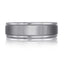 Close-up view of The Drift showing stepped edge detail and tantalum construction gray color