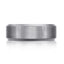 The Tecton tantalum men's wedding band with brushed center finish and polished edges 7mm width